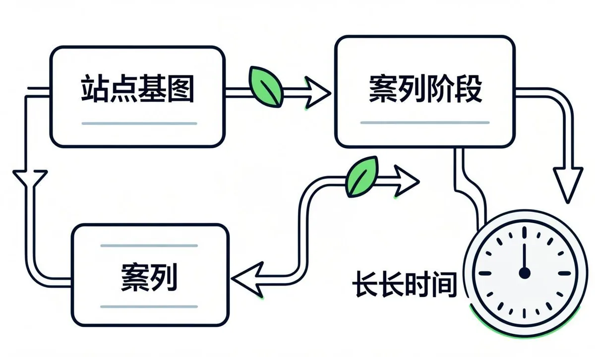 detect new urls sitemap diagnostic diagram showing discovery to crawl to index