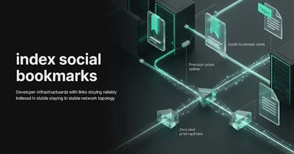 How to index social bookmarks and keep bookmark pages indexed over time
